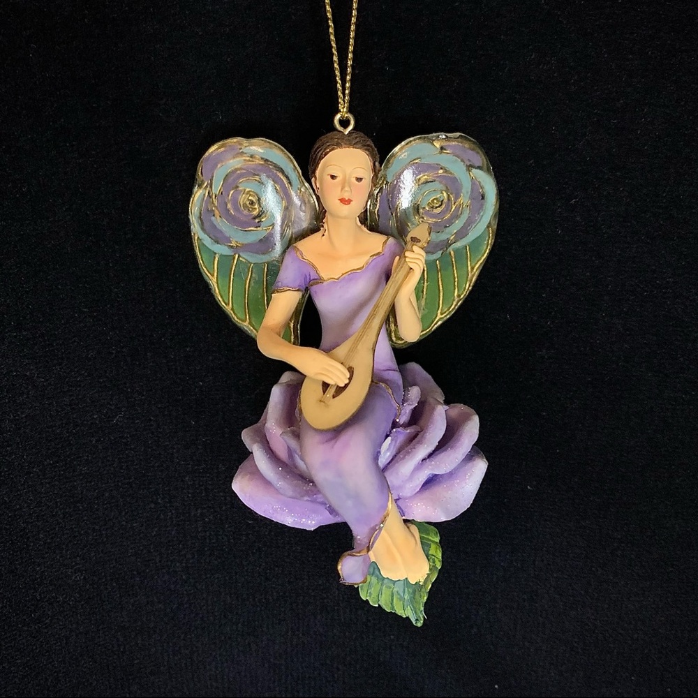 Song of the Fragrant Rose” On Wings Of Light Heirloom Ornament Fairy
